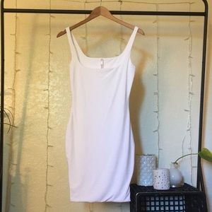Sleek White Dress